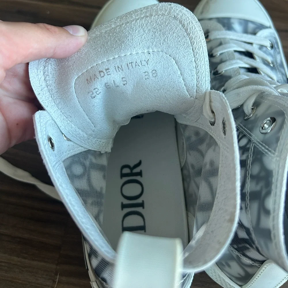 Dior High Top Platform Sneakers - Picture 3 of 5